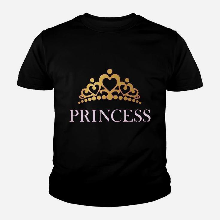 Princess Crown Gift For Daughter Little Youth T-shirt