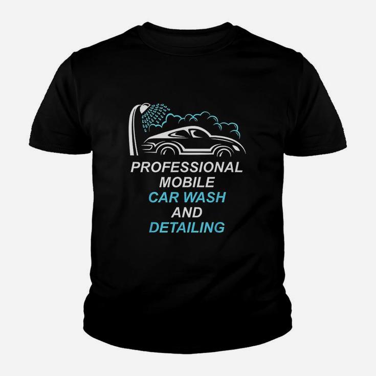 Professional Mobile Car Wash And Detailing Gift For Pros Youth T-shirt