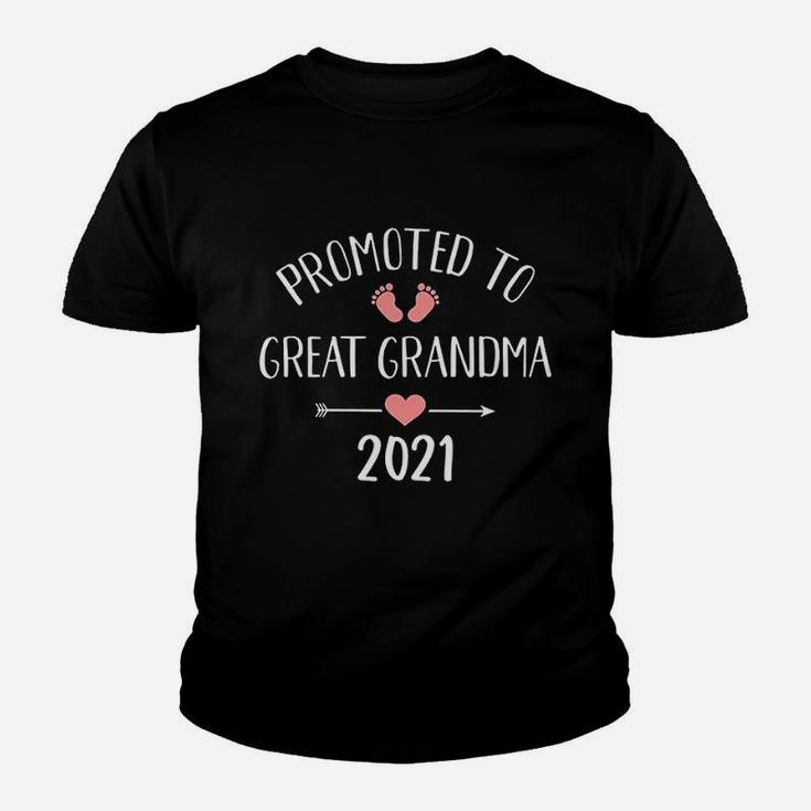 Promoted To Great Grandma Youth T-shirt