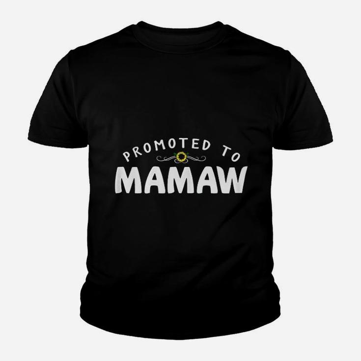 Promoted To Mamaw Youth T-shirt