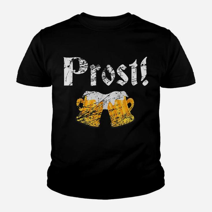 Prost Octoberfest Drinking Team Apparel Funny Beer Lover Youth T-shirt