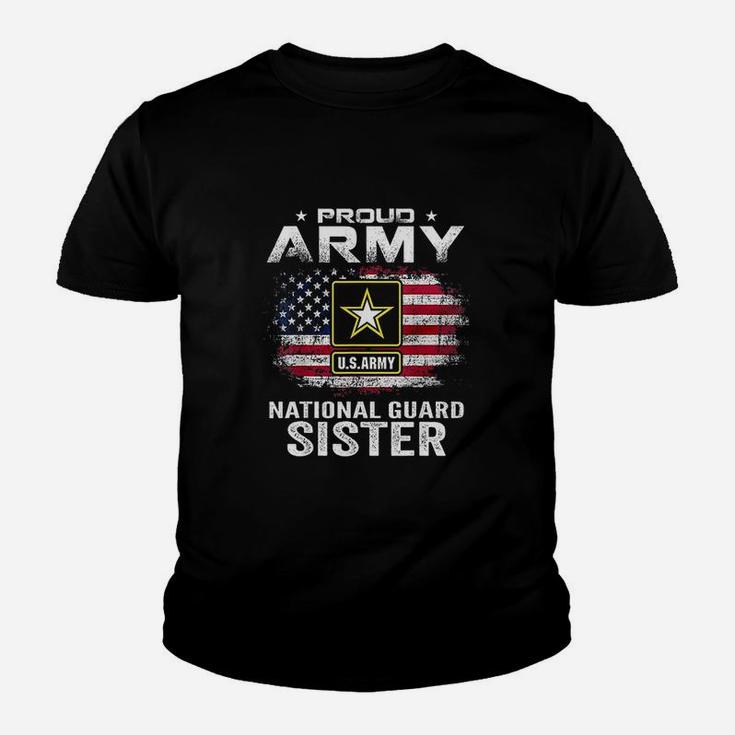 Proud Army National Guard Sister Youth T-shirt