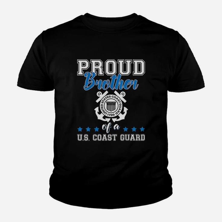 Proud Brother Of A Us Coast Guard Youth T-shirt