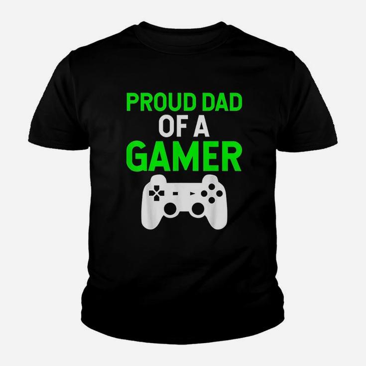 Proud Dad Of A Gamer Youth T-shirt
