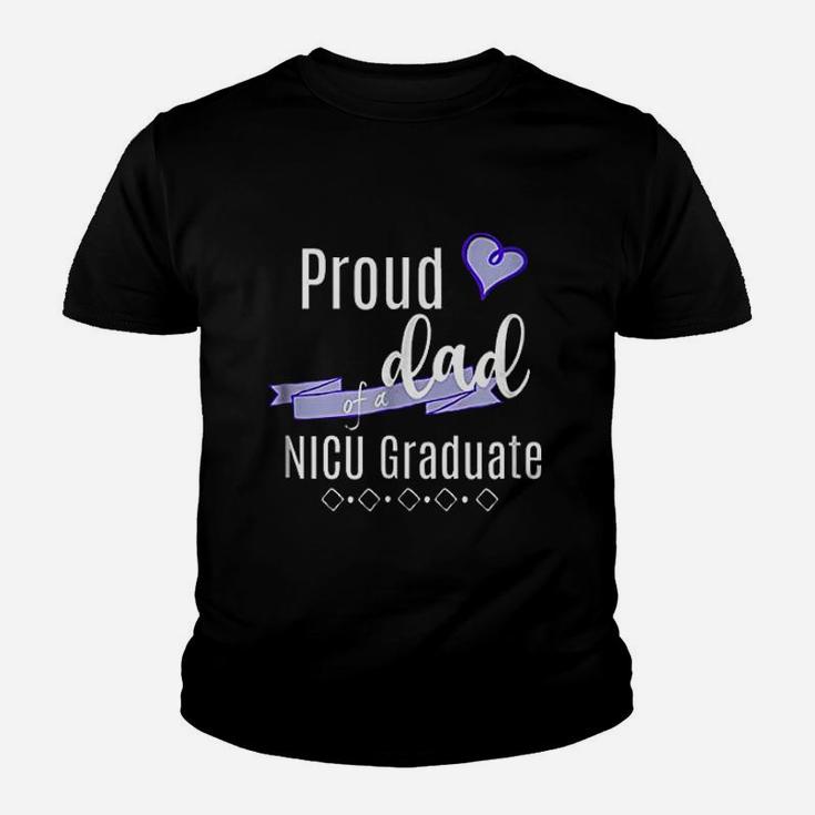 Proud Dad Of A Nicu Graduate Youth T-shirt