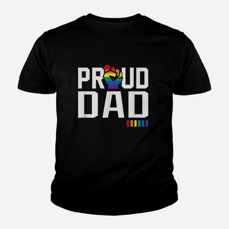Proud Dad Rainbow Youth T-shirt