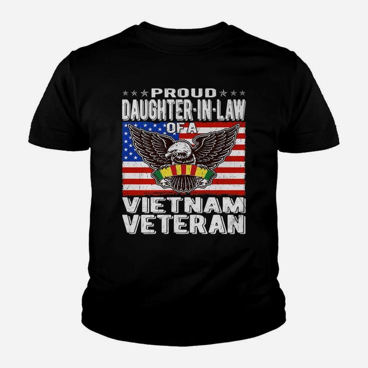 Proud Daughter-In-Law Of A Vietnam Veteran - Military Family Youth T-shirt