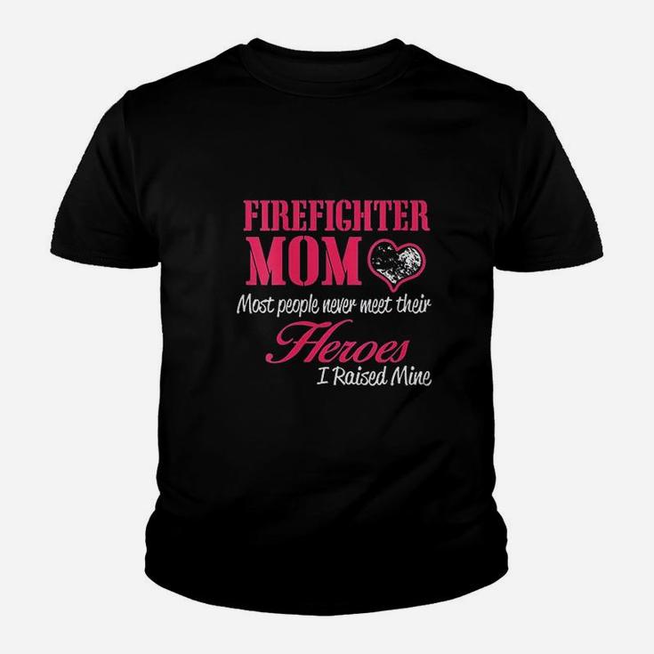 Proud Firefighter Mom Youth T-shirt