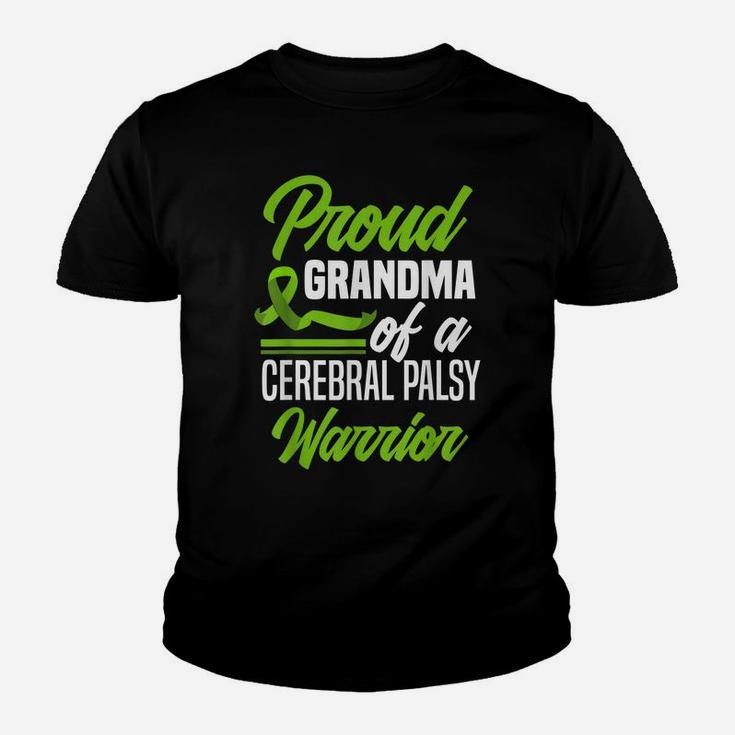 Proud Grandma Of A Cerebral Palsy Warrior Cerebral Palsy Youth T-shirt