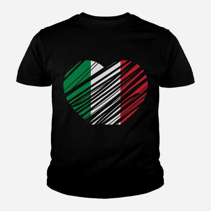 Proud Italian - Italia Design - Italian Heart - Love Italy Youth T-shirt