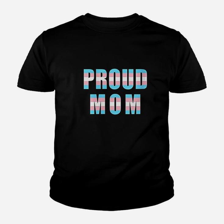 Proud Mom Trans Pride Flag Transgender Equality Mother Lgbtq Youth T-shirt