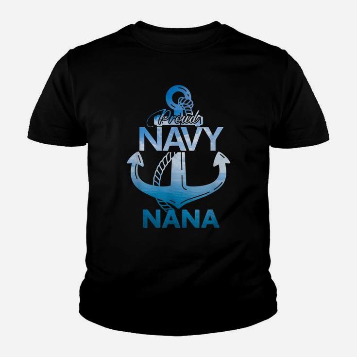 Proud Navy Nana Gift Lover Shirts Veterans Day Youth T-shirt
