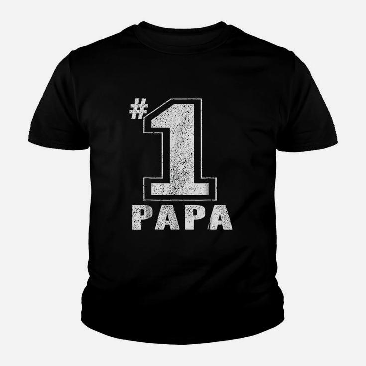 Proud Number One Papa Youth T-shirt