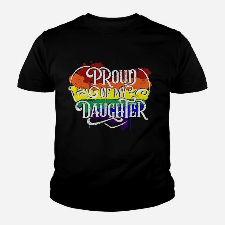 Proud Of My Daughter Youth T-shirt