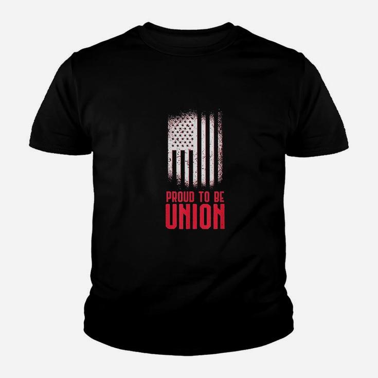 Proud To Be Union Skilled Labor Worker Labor Day Gift Youth T-shirt