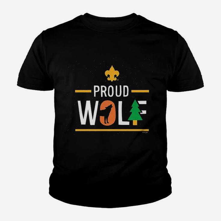 Proud Wolf Youth T-shirt