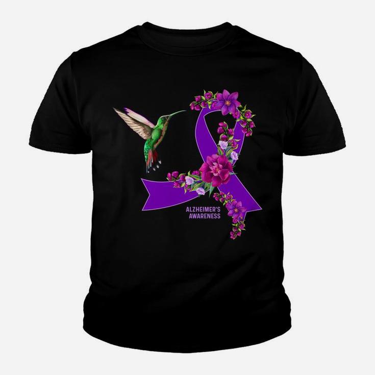 Purple Alzheimer's Awareness Sweatshirt Youth T-shirt