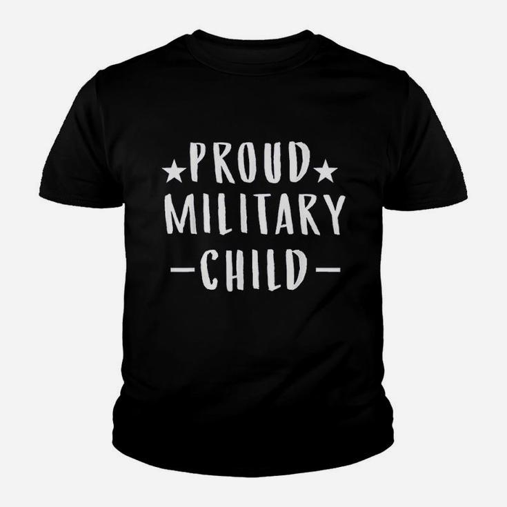 Purple Proud Military Child Military Children Month Youth T-shirt