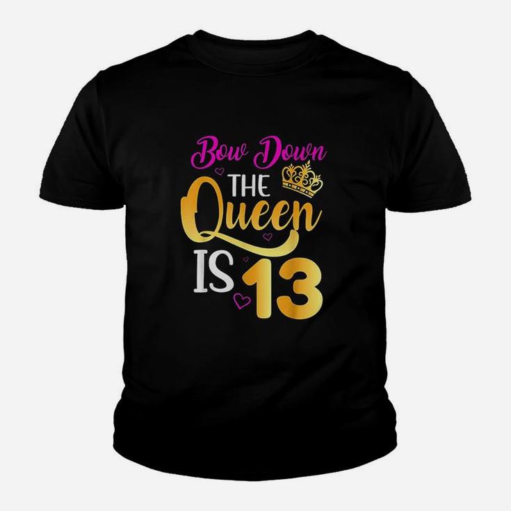 Queen 13Th Birthday 13 Years Official Teenager Birthday Youth T-shirt