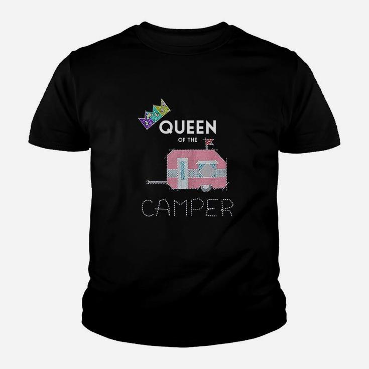 Queen Of The Camper Youth T-shirt