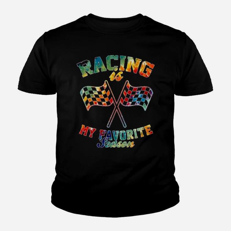 Racing My Favorite Season Youth T-shirt