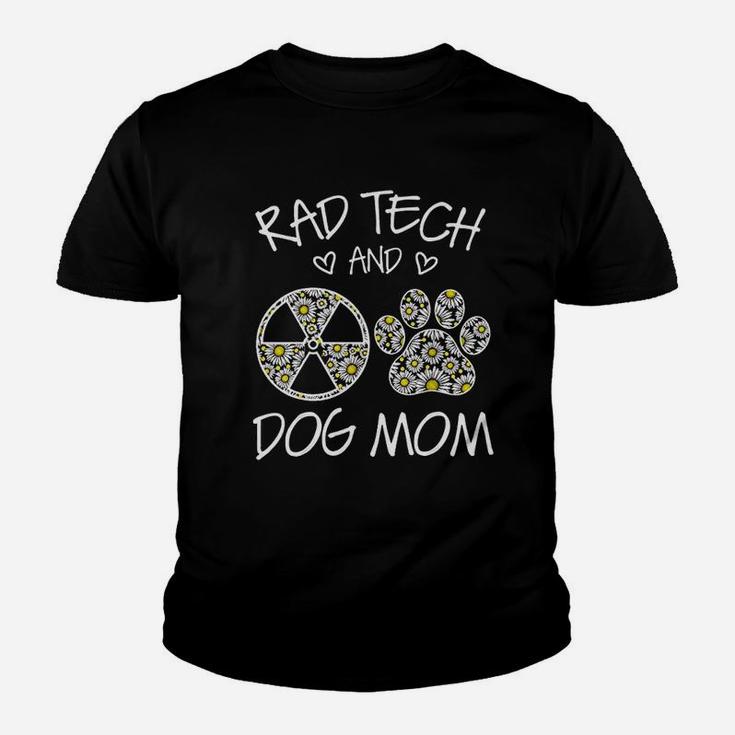 Rad Tech And Dog Mom Youth T-shirt