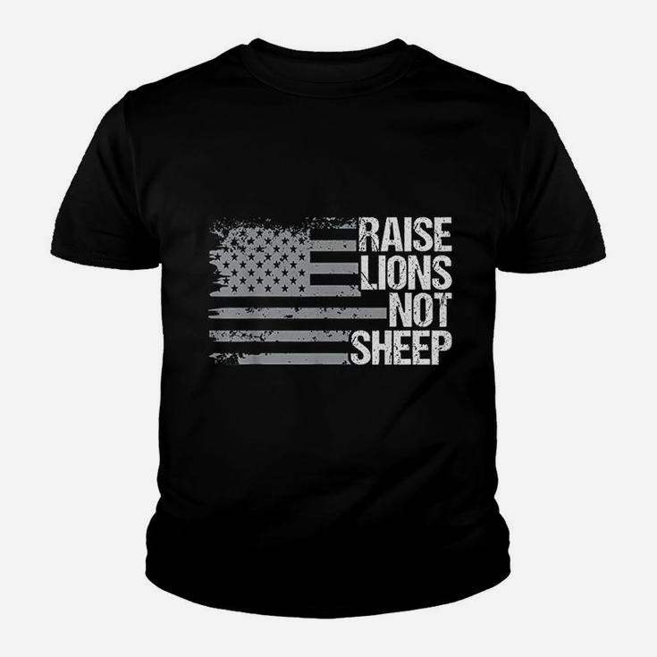 Raise Lions Not Sheep Youth T-shirt