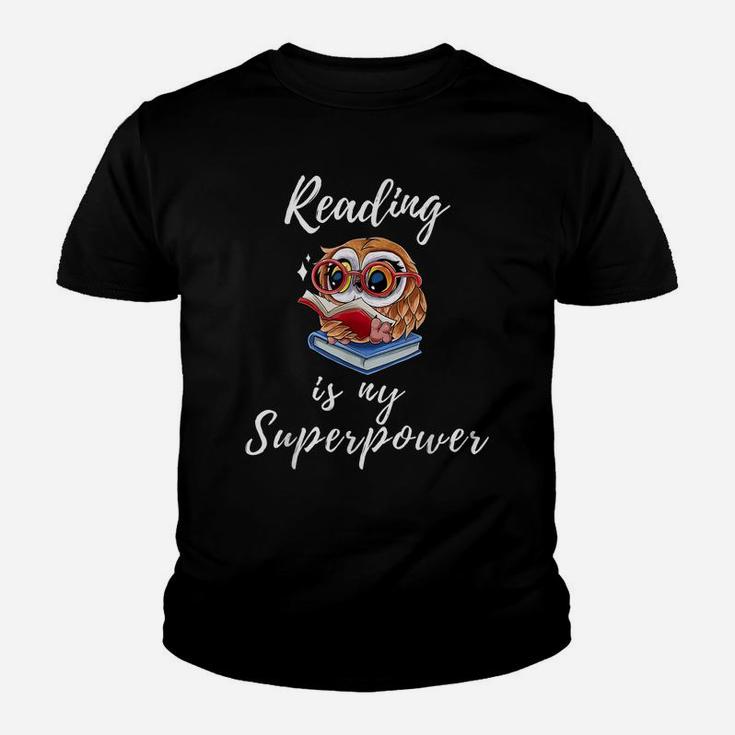 Reading Is My Superpower Youth T-shirt