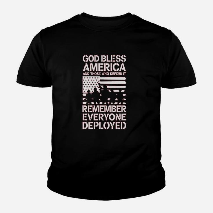 Red Friday Military Remember Everyone Deployed Youth T-shirt