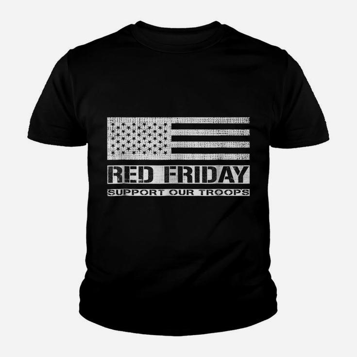 Red Friday Military Veteran Shirt, Support Our Troops Shirts Youth T-shirt