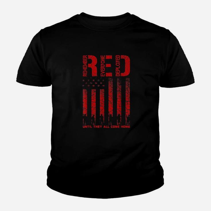 Red Friday Military Veteran Youth T-shirt