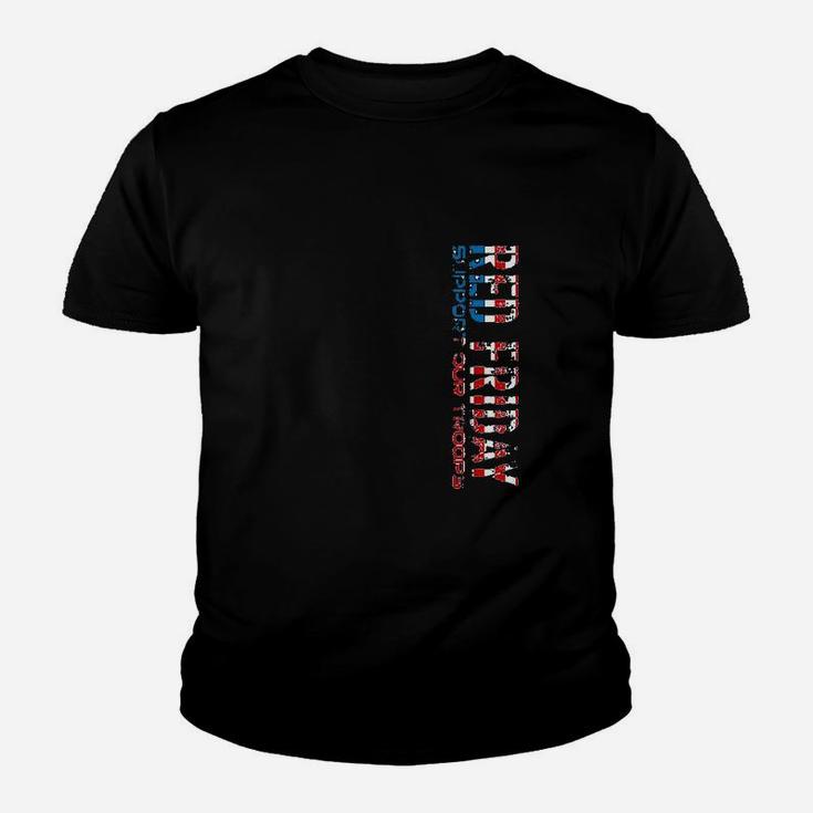 Red Friday Support Our Troops For Veterans Youth T-shirt