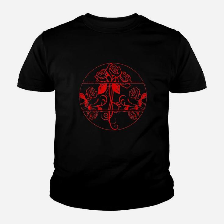Red Roses Aesthetic Clothing Soft Grunge Clothes Goth Punk Youth T-shirt