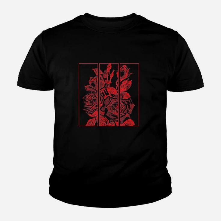 Red Roses Aesthetic Clothing Soft Grunge Clothes Women Men Youth T-shirt