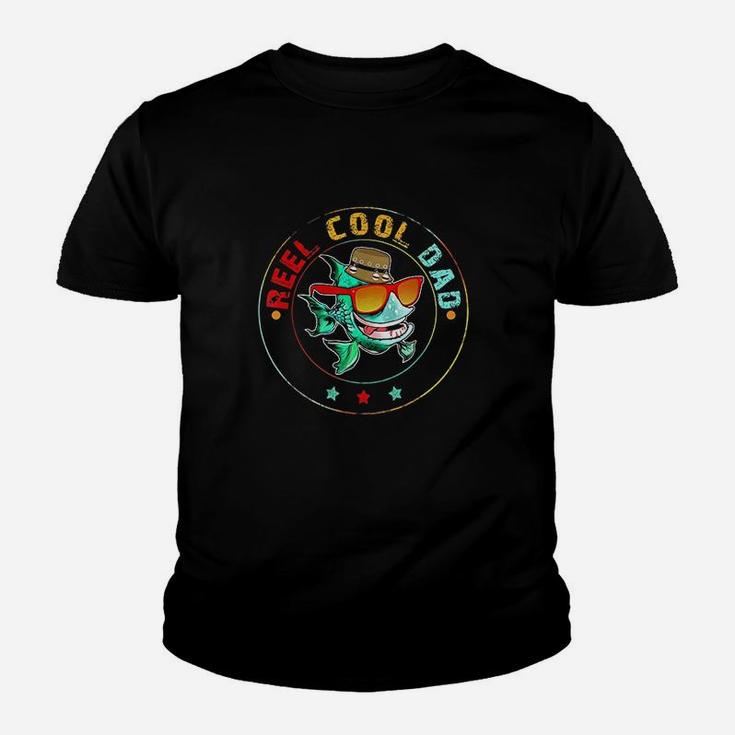 Reel Cool Dad Fishing Youth T-shirt