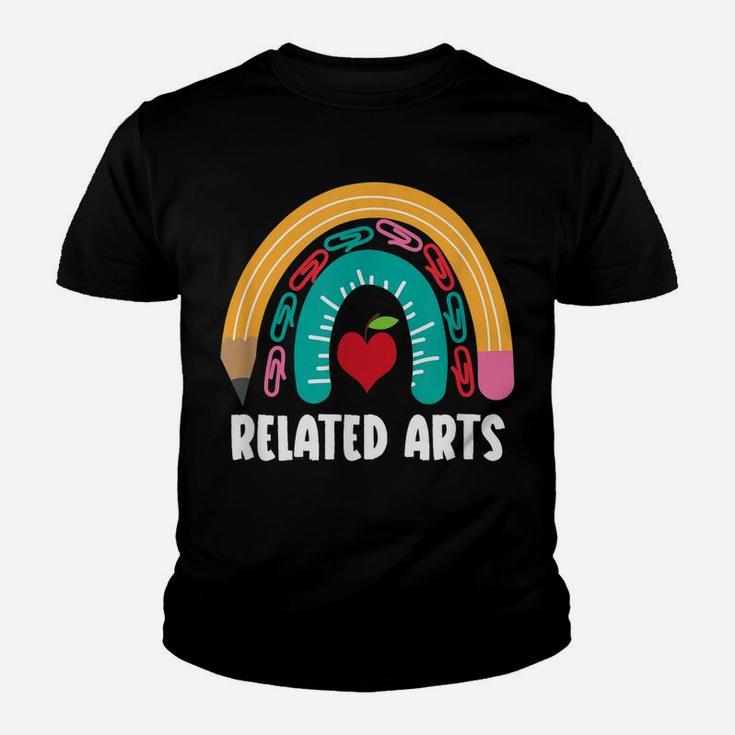 Related Arts, Funny Boho Rainbow For Teachers Youth T-shirt
