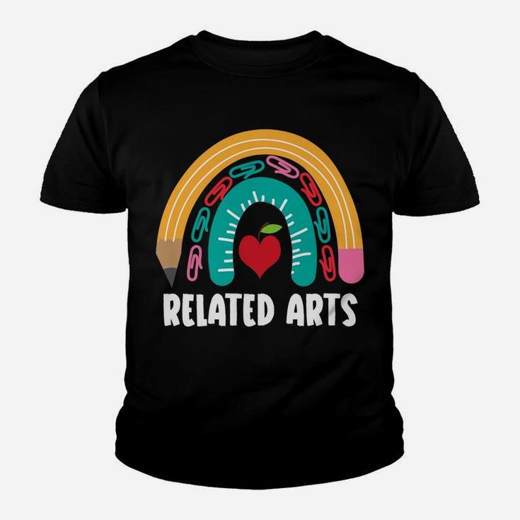 Related Arts, Funny Boho Rainbow For Teachers Youth T-shirt
