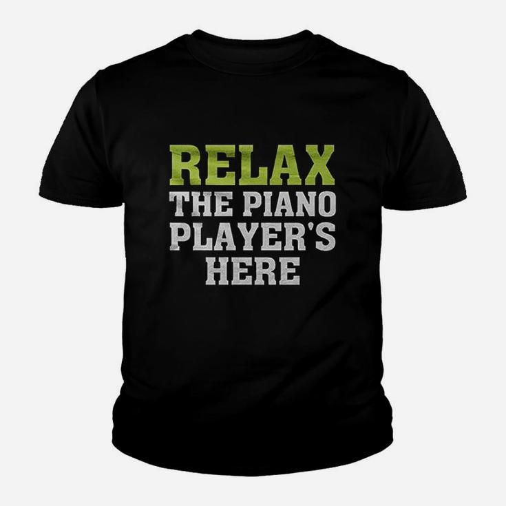 Relax The Piano Players Here Youth T-shirt