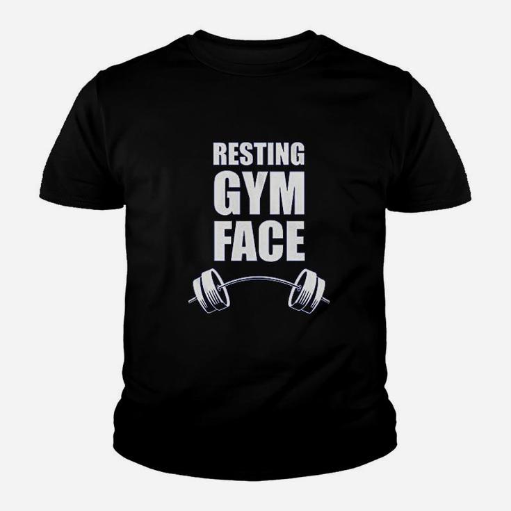 Resting Gym Face Youth T-shirt