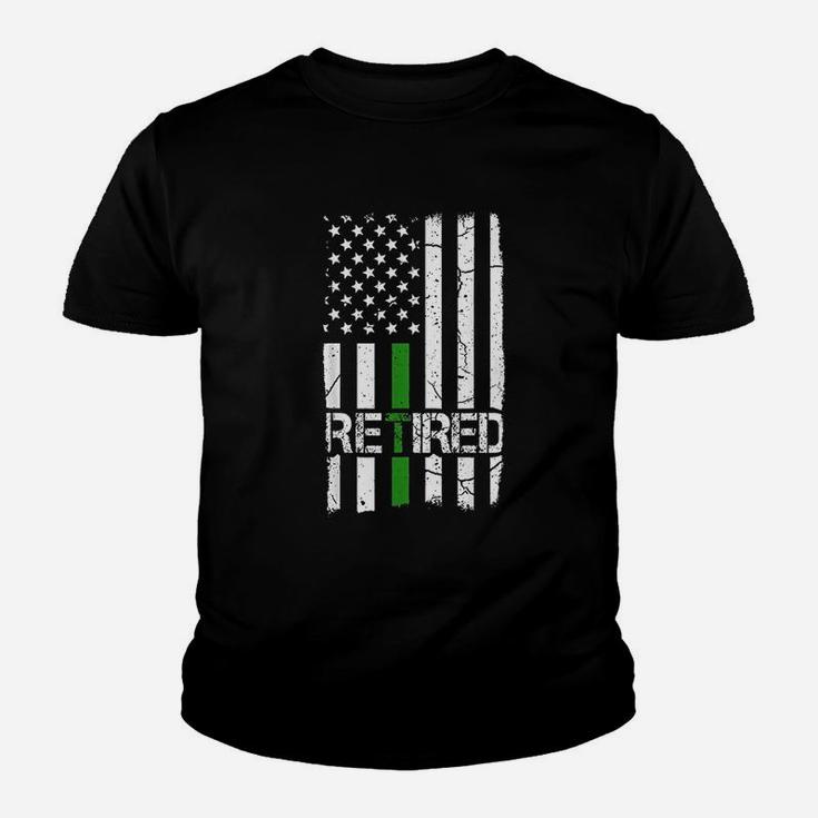Retired American Flag Youth T-shirt