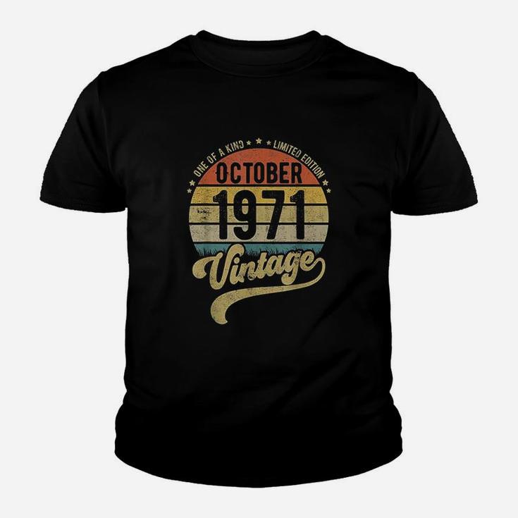 Reto Vintage 49Th Birthday Youth T-shirt