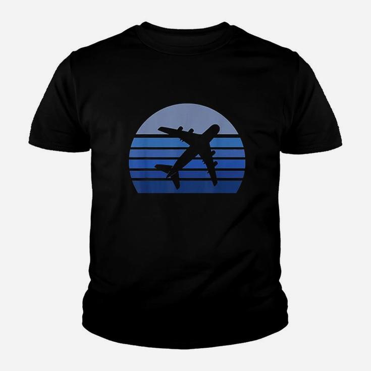 Retro Airplane  Pilot  Flight Youth T-shirt