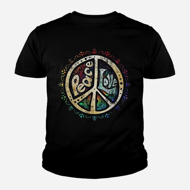 Retro Psychedelic Peace Love Youth T-shirt