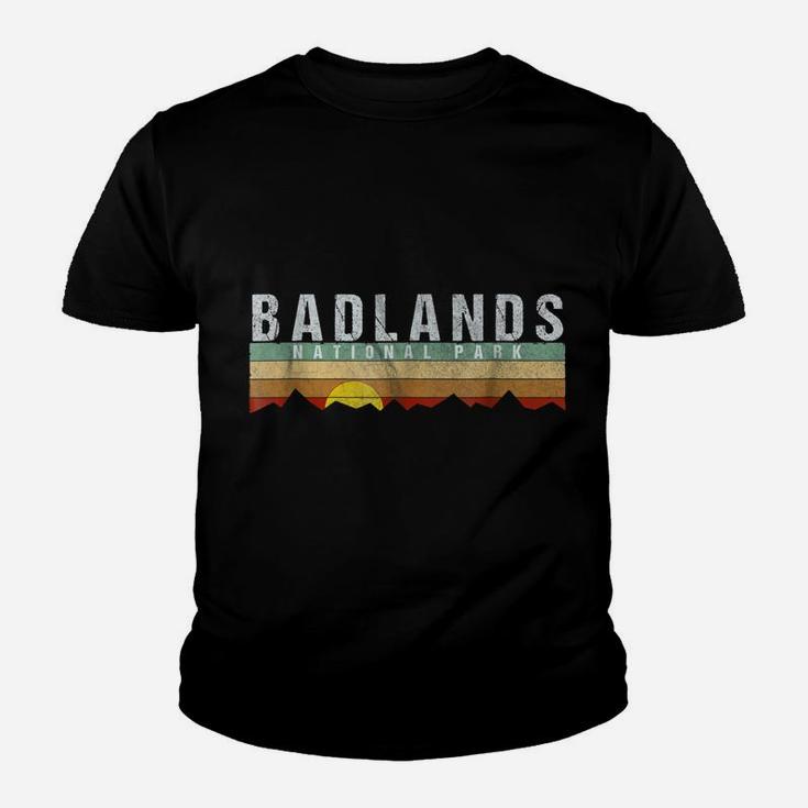 Retro Vintage Badlands National Park Tee Shirt Youth T-shirt