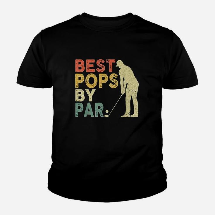 Retro Vintage Best Pops By Par Golf Gifts For Mens Youth T-shirt