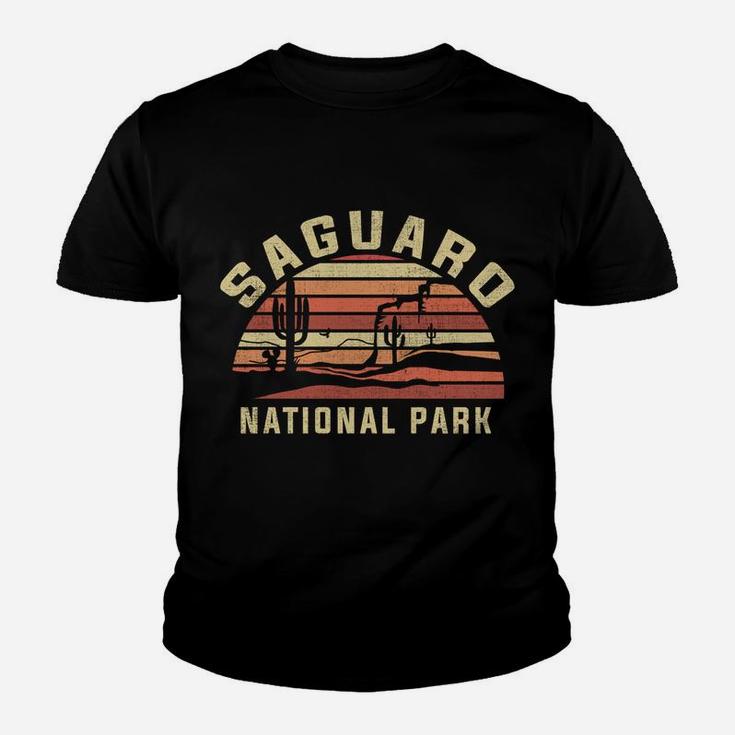 Retro Vintage National Park - Saguaro National Park Youth T-shirt