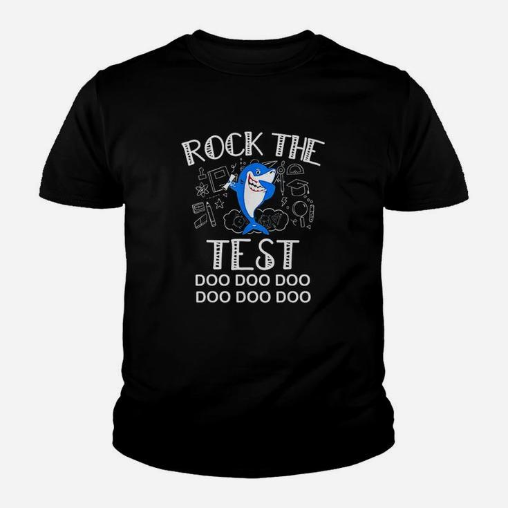 Rock The Test  Funny School Professor Teacher Youth T-shirt