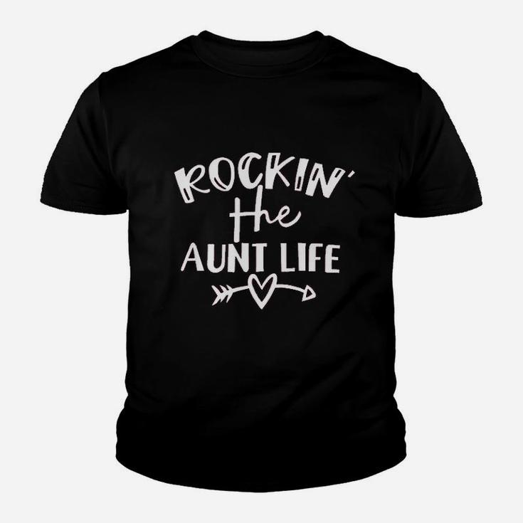 Rockin Aunt Life Youth T-shirt