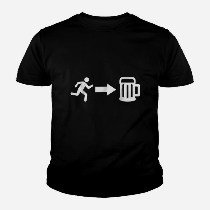 Running For Beer Youth T-shirt