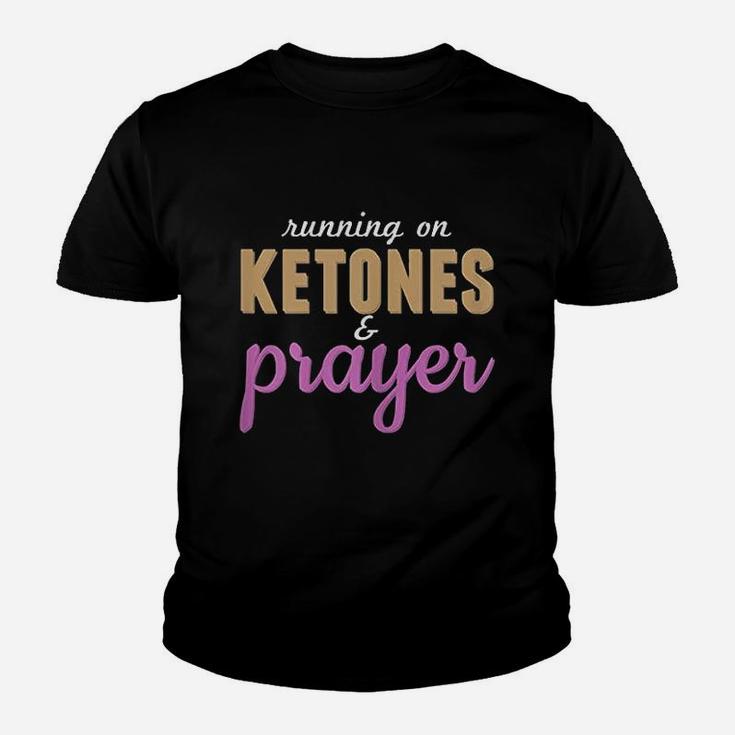 Running On Ketones  Prayer Youth T-shirt